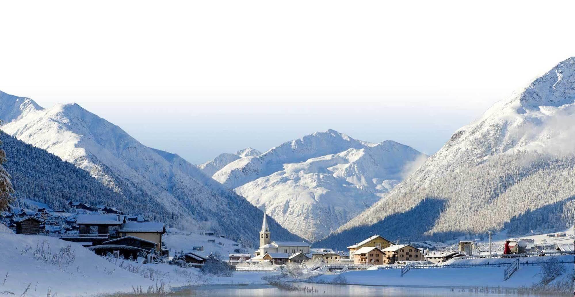 Hotel Krone Livigno Exterior foto